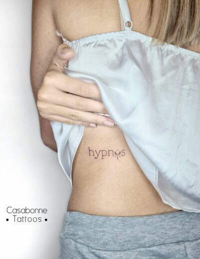 écriture tatouage grec