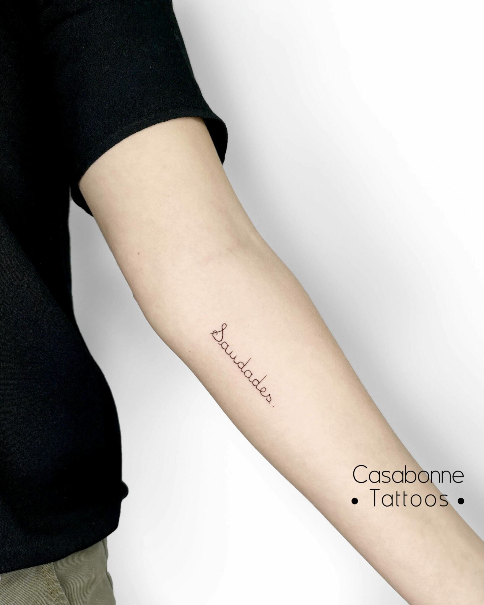 écriture tatouage portugais